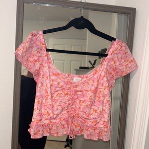 Flower Pink top